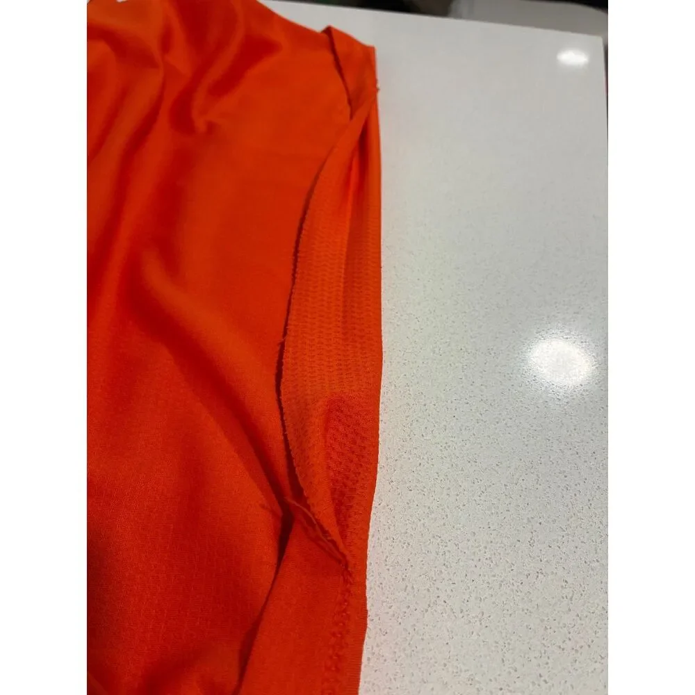 Adidas Miami Hurricanes Primeblue HEAT.RDY Orange Performance Shirt Men's L